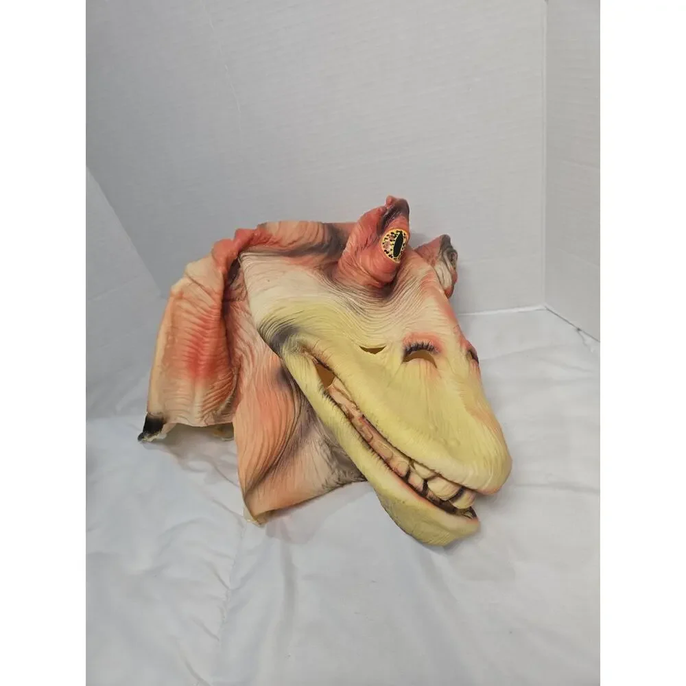 Lucasfilms Ltd Star Wars Jar Jar Binks Costume Mask Rubber PVC Episode 1 - VTG